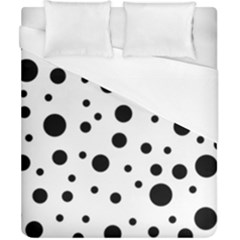 Dots And Hart Duvet Cover (california King Size)