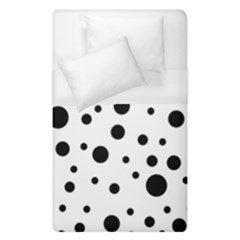 Dots And Hart Duvet Cover (single Size)