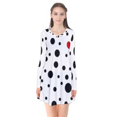 Dots And Hart Flare Dress