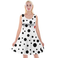 Dots And Hart Reversible Velvet Sleeveless Dress