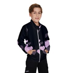 Pink Harts Design Wind Breaker (kids)