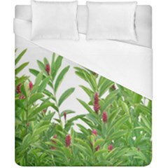 Tropical Floral Print Duvet Cover (california King Size) by dflcprints