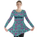 Peace And Freedom Over The Sea Of Softness Long Sleeve Tunic  View1