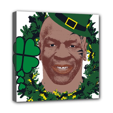 Kith Me I m Irith, Mike Tyson St Patrick s Day Design Mini Canvas 8  X 8 