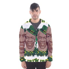 Kith Me I m Irith, Mike Tyson St Patrick s Day Design Hooded Wind Breaker (men) by twistedimagetees