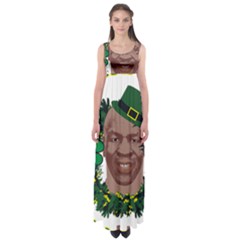 Kith Me I m Irith, Mike Tyson St Patrick s Day Design Empire Waist Maxi Dress by twistedimagetees