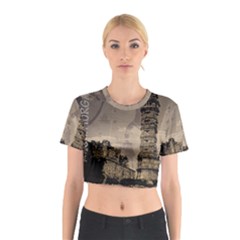 Chittorgarh Cotton Crop Top by fatfatiya