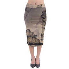 Chittorgarh Midi Pencil Skirt