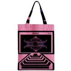 Star Base Zipper Classic Tote Bag by MRTACPANS