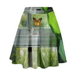 Butterfly #17 High Waist Skirt