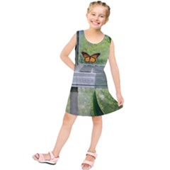 Butterfly #17 Kids  Tunic Dress