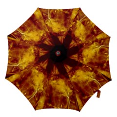 Ablaze Abstract Afire Aflame Blaze Hook Handle Umbrellas (large) by Amaryn4rt