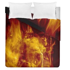 Ablaze Abstract Afire Aflame Blaze Duvet Cover Double Side (queen Size)