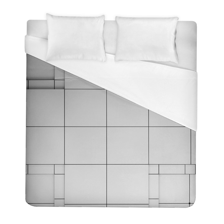 Abstract Architecture Contemporary Duvet Cover (Full/ Double Size)