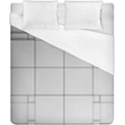 Abstract Architecture Contemporary Duvet Cover (California King Size) View1