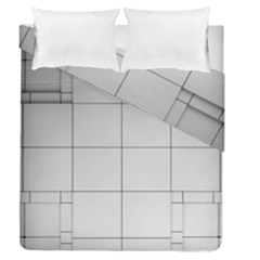 Abstract Architecture Contemporary Duvet Cover Double Side (queen Size) by Amaryn4rt