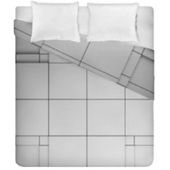 Abstract Architecture Contemporary Duvet Cover Double Side (california King Size)