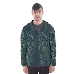 Abstract Art Background Biology Hooded Wind Breaker (men)