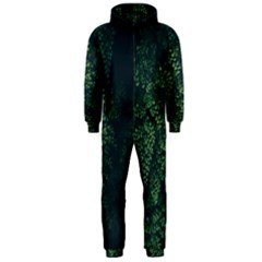 Abstract Art Background Biology Hooded Jumpsuit (men) 