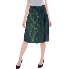 Abstract Art Background Biology Midi Beach Skirt