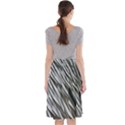 Abstract Background Geometry Block Midi Beach Skirt View2