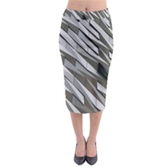 Abstract Background Geometry Block Midi Pencil Skirt by Amaryn4rt