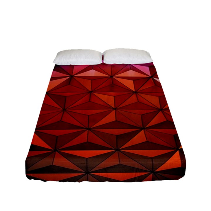 Abstract Ball Colorful Colors Fitted Sheet (Full/ Double Size)