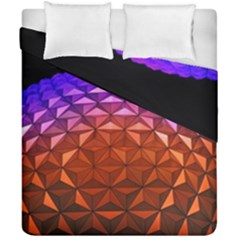 Abstract Ball Colorful Colors Duvet Cover Double Side (california King Size) by Amaryn4rt