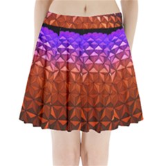 Abstract Ball Colorful Colors Pleated Mini Skirt by Amaryn4rt