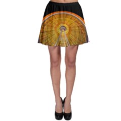 Abstract Blur Bright Circular Skater Skirt