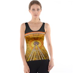 Abstract Blur Bright Circular Tank Top