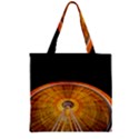 Abstract Blur Bright Circular Zipper Grocery Tote Bag View1