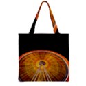 Abstract Blur Bright Circular Zipper Grocery Tote Bag View2