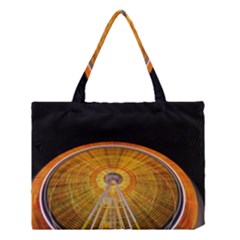 Abstract Blur Bright Circular Medium Tote Bag