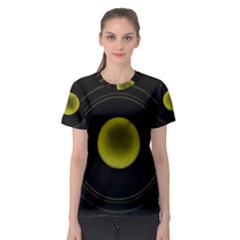 Abstract Futuristic Lights Dream Women s Sport Mesh Tee