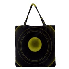 Abstract Futuristic Lights Dream Grocery Tote Bag by Amaryn4rt