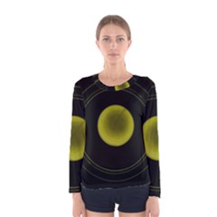 Abstract Futuristic Lights Dream Women s Long Sleeve Tee