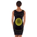 Abstract Futuristic Lights Dream Wrap Front Bodycon Dress View2