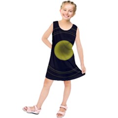 Abstract Futuristic Lights Dream Kids  Tunic Dress by Amaryn4rt