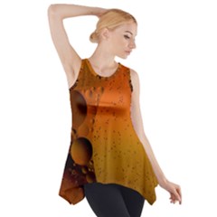 Abstraction Color Closeup The Rays Side Drop Tank Tunic