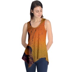 Abstraction Color Closeup The Rays Sleeveless Tunic by Amaryn4rt