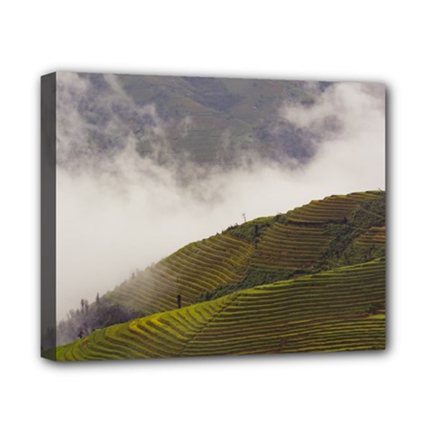 Agriculture Clouds Cropland Canvas 10  X 8 