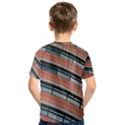 Architecture Building Glass Pattern Kids  Sport Mesh Tee View2