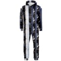 Architecture Building Pattern Hooded Jumpsuit (Men)  View1