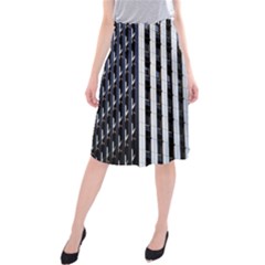 Architecture Building Pattern Midi Beach Skirt