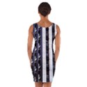 Architecture Building Pattern Wrap Front Bodycon Dress View2