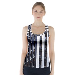 Architecture Building Pattern Racer Back Sports Top