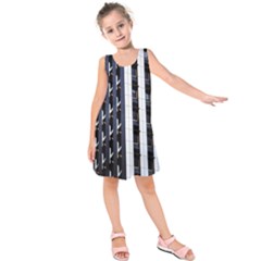 Architecture Building Pattern Kids  Sleeveless Dress