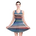 Background Horizontal Lines Reversible Skater Dress View1