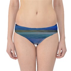 Background Horizontal Lines Hipster Bikini Bottoms